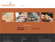 Tablet Screenshot of gardendish.com